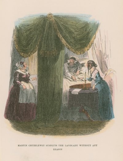 Illustration for Martin Chuzzlewit by Hablot Knight Browne